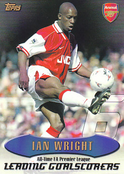 Ian Wright Arsenal 2003 Topps Premier Gold All/Time Record #AT11